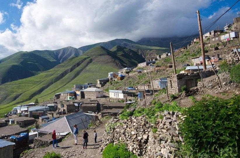 Khinaliq Village, Quba District, Caucasus Mtns, Azerbaijan
